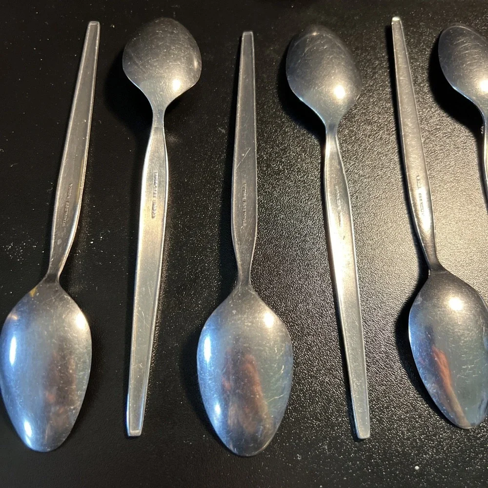 Lot of 12‎ Rogers Co Stanley Roberts ENSENADA Spoons Stainless Flatware 6.75